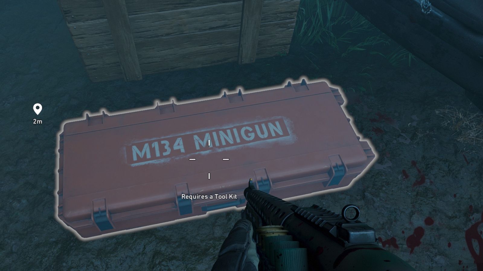 Back 4 Blood Minigun crate