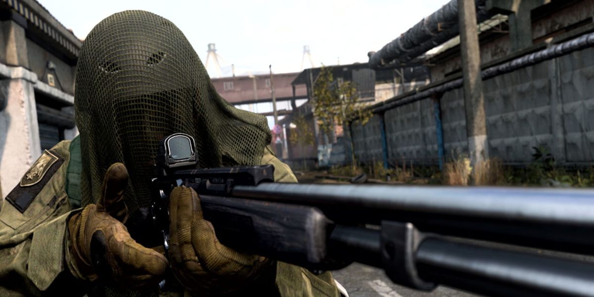 Image showing Modern Warfare player holding shotgun