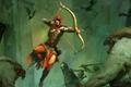 An archer firing an arrow in Diablo 4.