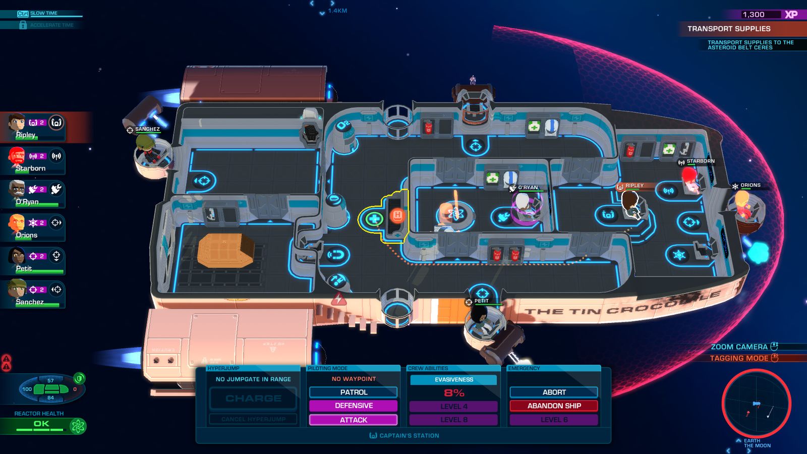 Space Crew gameplay