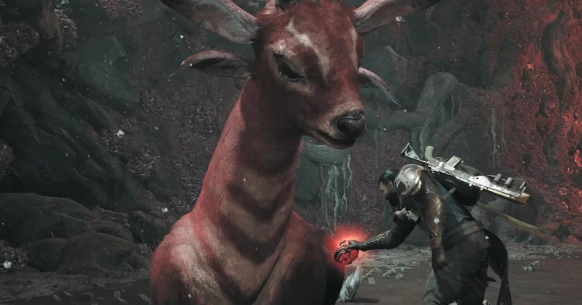 A screenshot of the doe in Remnant 2.