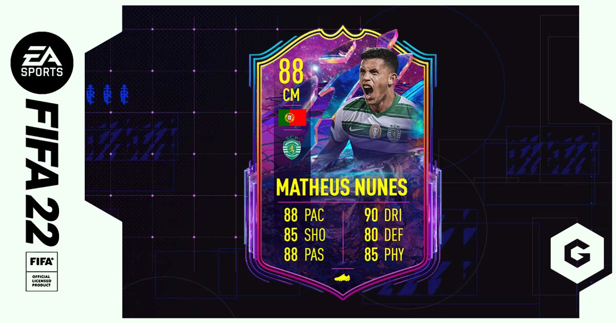 Matheus Nunes Future Stars Card Objectives - FIFA 22 