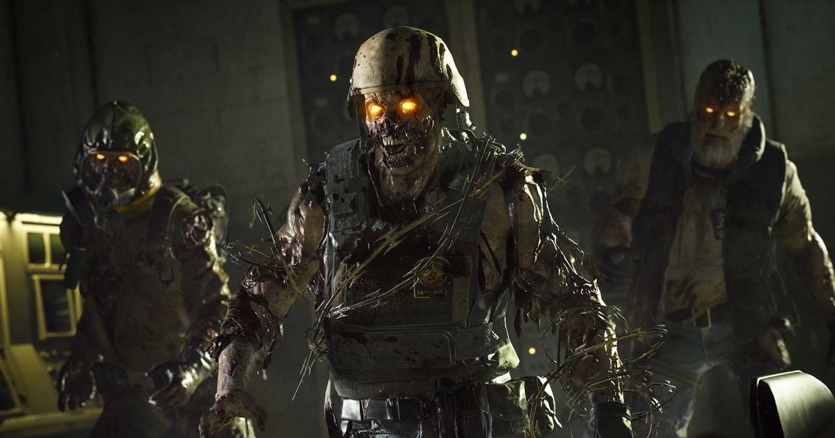 Three zombies from Black Ops 6.