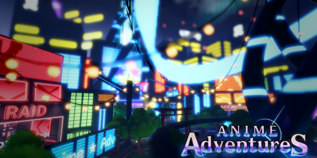 Anime Adventures Banner in Roblox