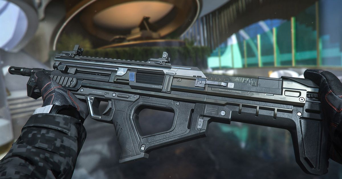 Modern Warfare 3 player holding BAL-27 assault rifle