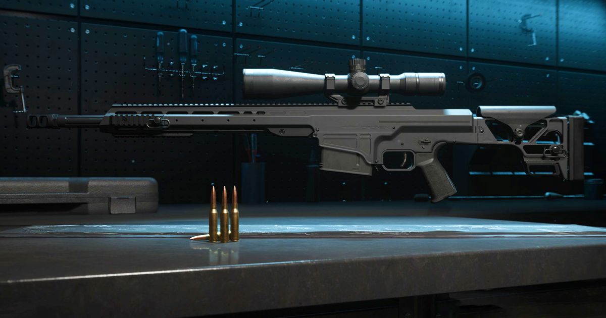 Modern Warfare 3 - inspected MCPR-300 sniper rifle