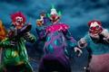 Image of three clowns in Killer Klowns from Outer Space.