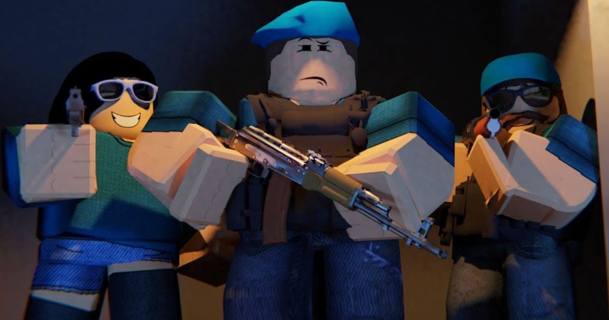 Image of Roblox soldiers in Arsenal.