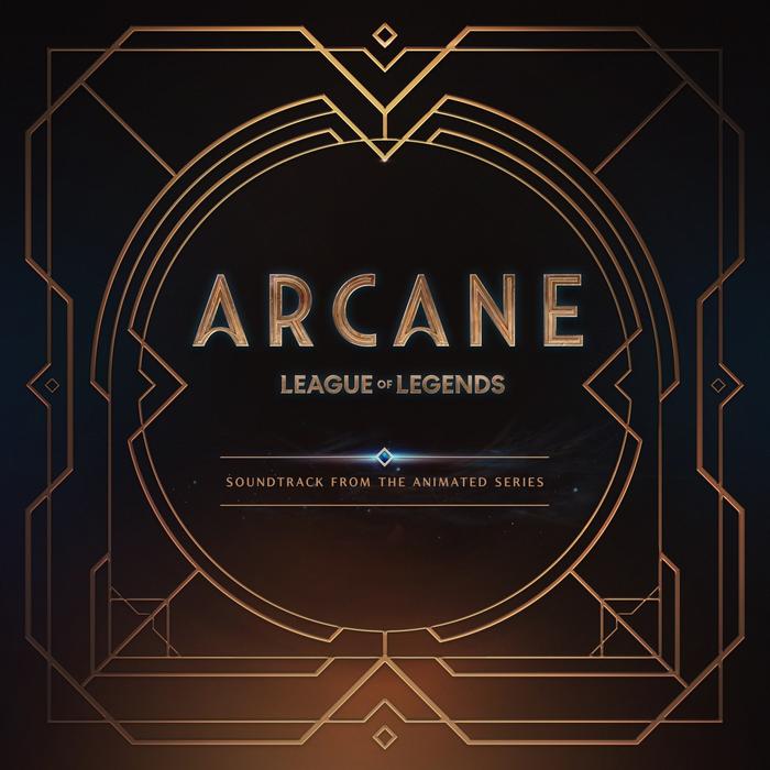 This picture depicts the official cover of League Of Legends Arcane Soundtracks