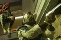 Modern Warfare 2 player landing behind player holding pistol