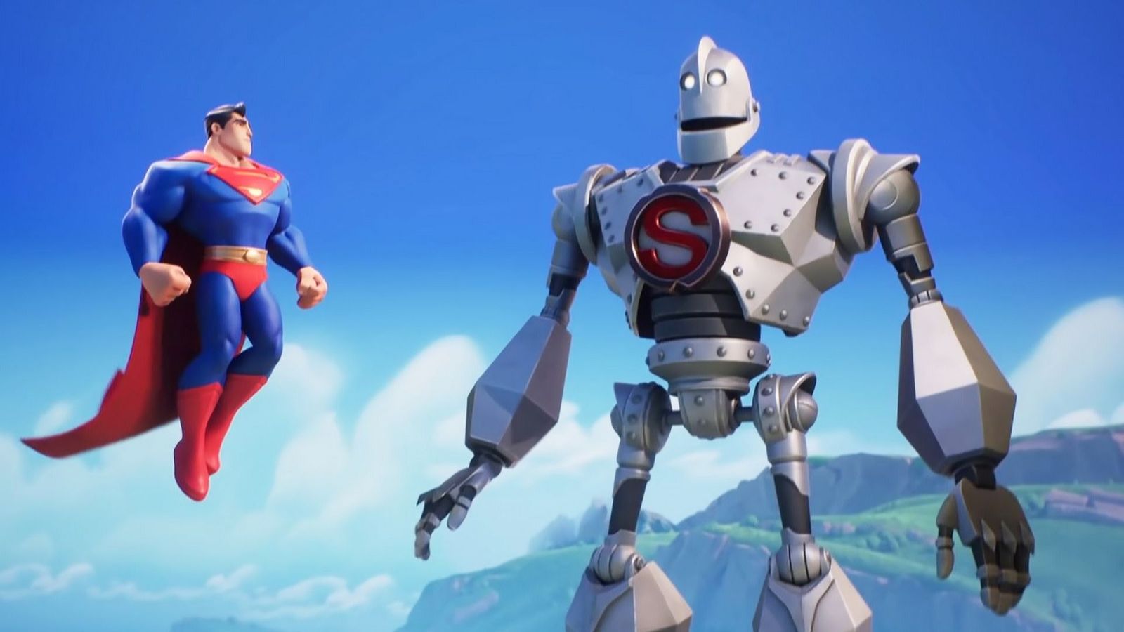 Superman and Iron Giant in MultiVersus