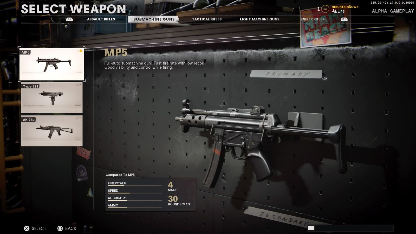 MP5 Black Ops Cold War
