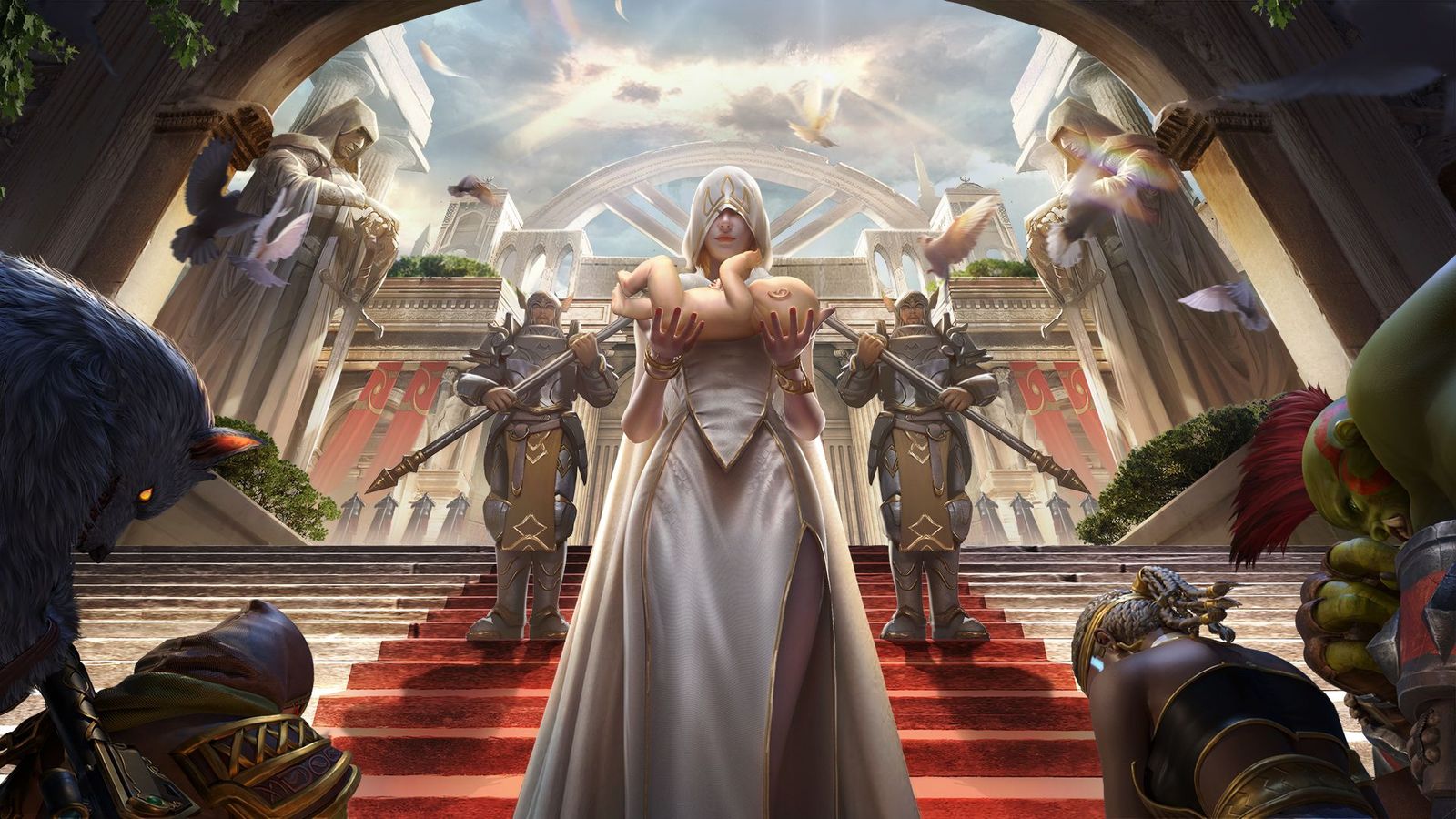 Official splash art of Bloodline Heroes of Lithas