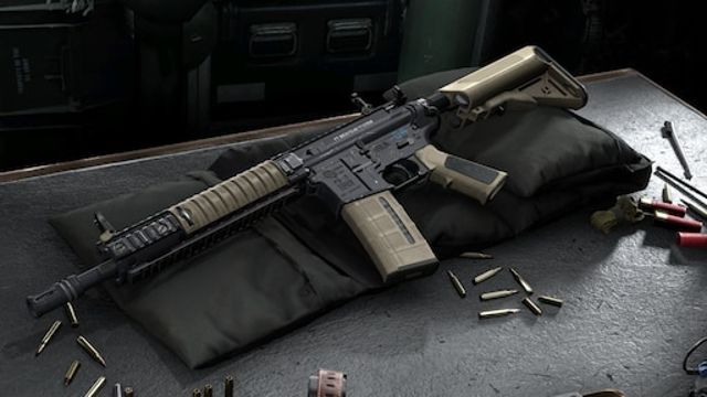 Image showing M4 assault rifle in Modern Warfare 2