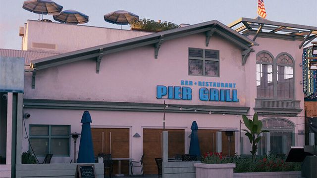 Screenshot showing Dead Island 2 Pier Grill restaurant