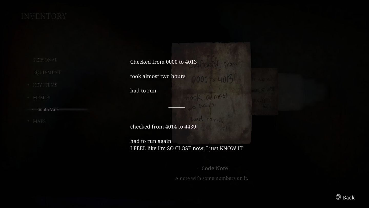 Silent Hill 2 Remake - How To Unlock the Grand Market Keypad on Neely Street