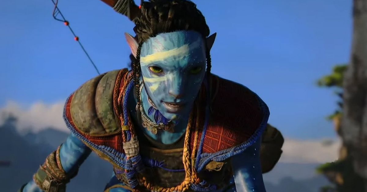 A Na'vi in Avatar: Frontiers of Pandora