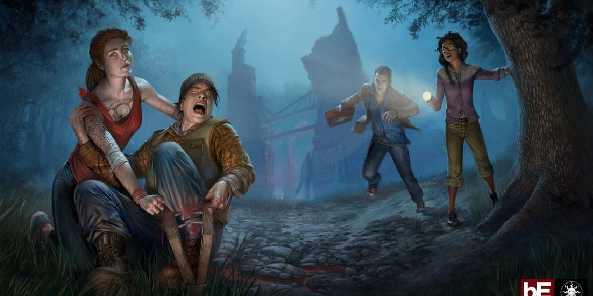 Image of survivors hiding in Dead By Daylight