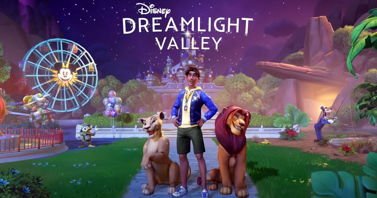 Disney Dreamlight Valley characters.