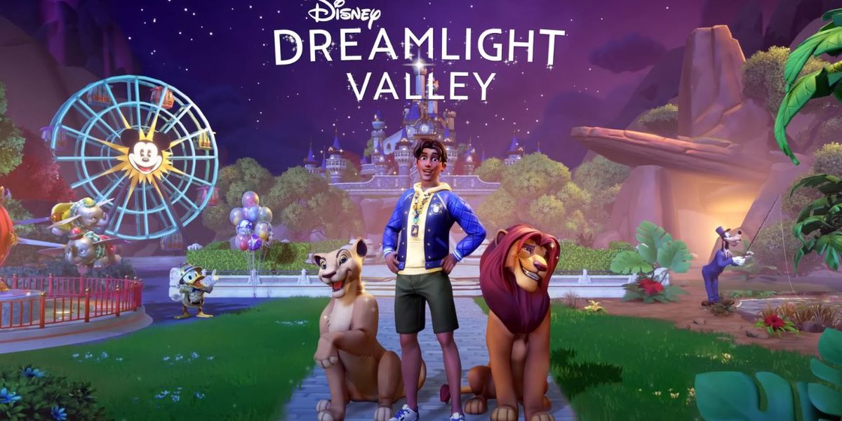 Disney Dreamlight Valley characters.