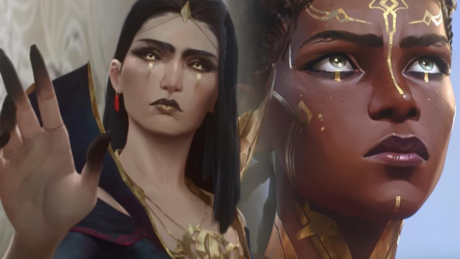 LeBlanc and Mel from the Welcome to Noxus Cinematic