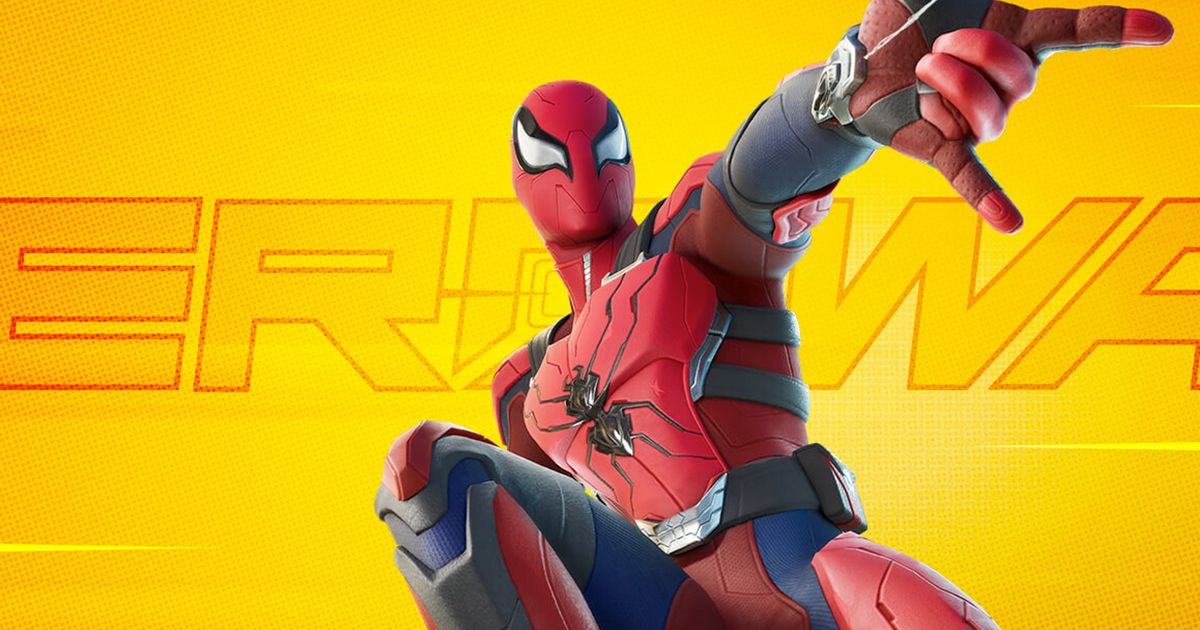 Image of the Spider-Man Zero skin in Fortnite.