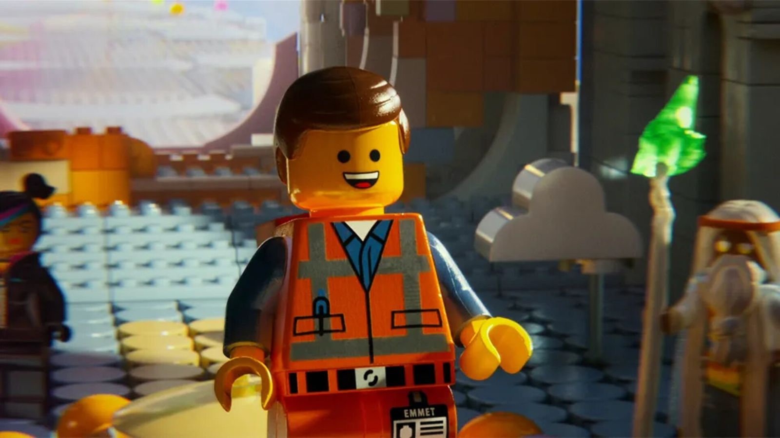 Fortnite LEGO character smiling