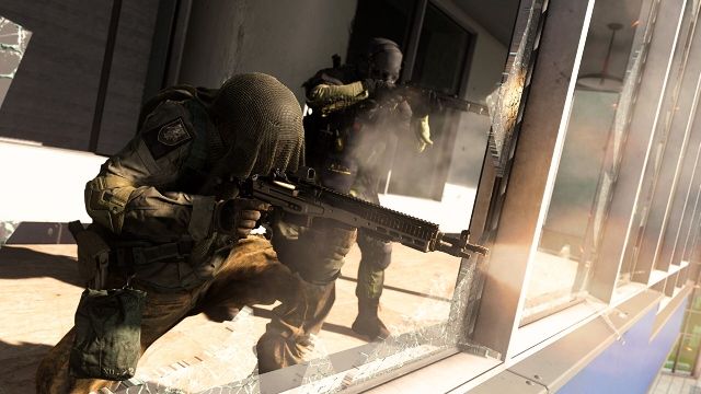 Image showing Modern Warfare 2 players firing marksman rifle