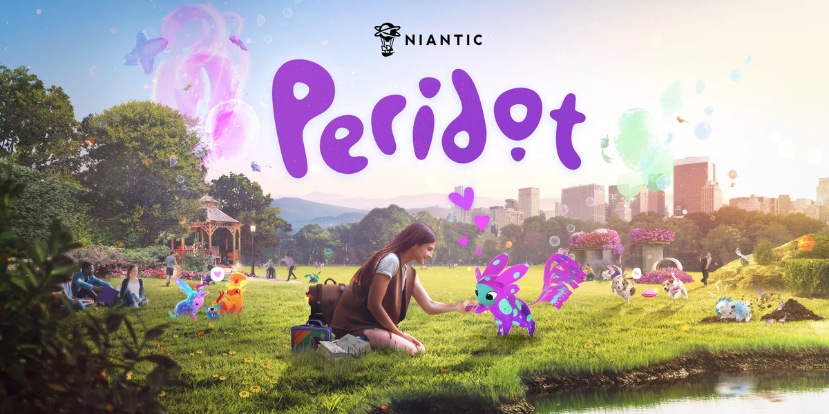 A promo image for Peridot featuring several of its creatures.