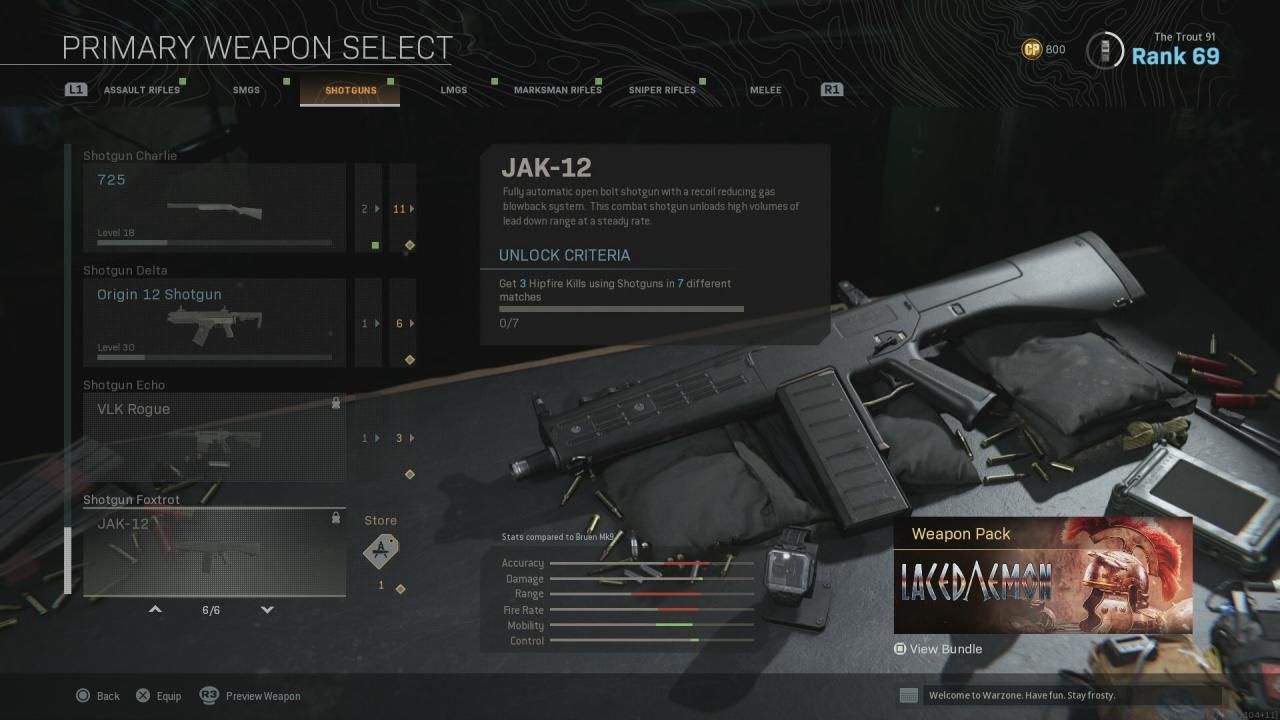 Modern Warfare And Warzone: How To Unlock The JAK-12 Shotgun