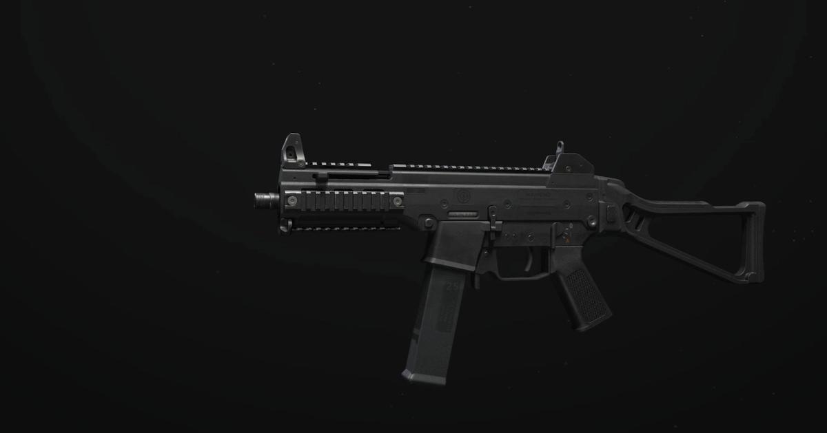 Modern Warfare 3 Striker SMG on black background