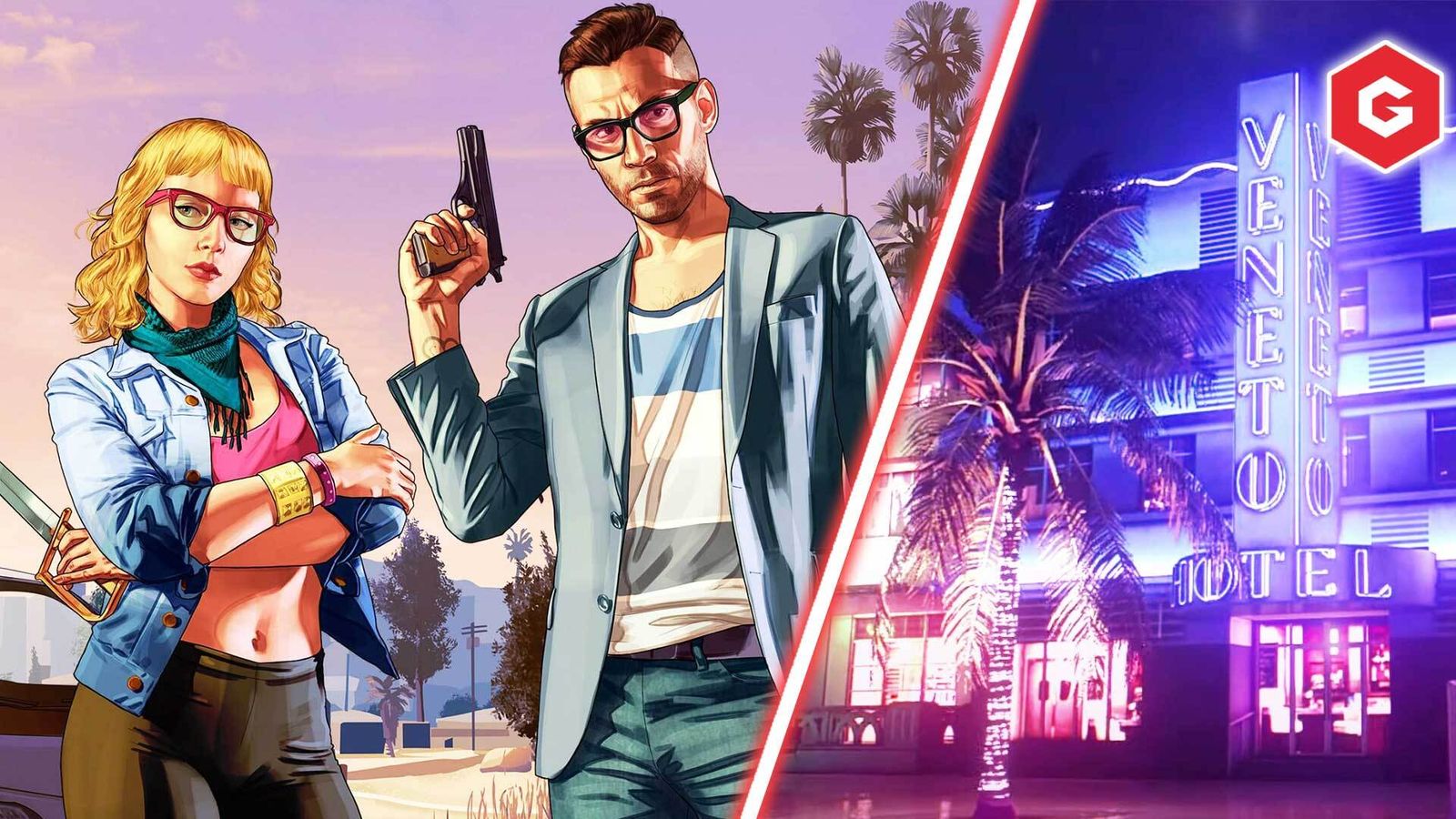 A promo image for GTA Online.