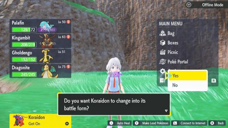How To Use Koraidon In Pokémon Scarlet And Pokémon Violet 