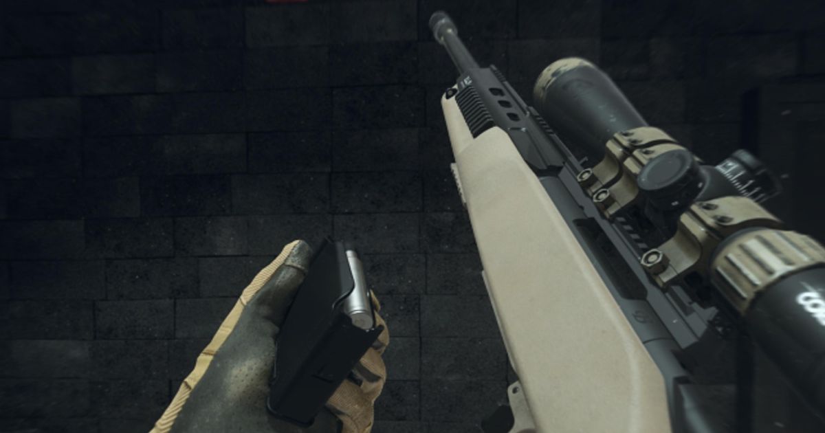 Modern Warfare 2 LA-B 330 sniper rifle