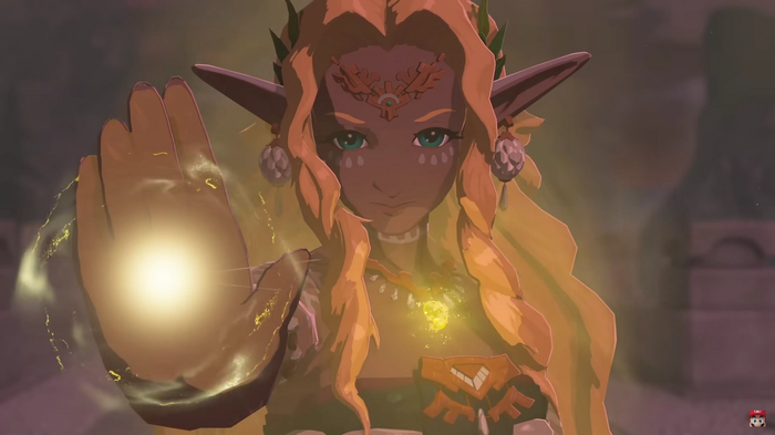 Hylia Zelda Tears of the Kingdom trailer