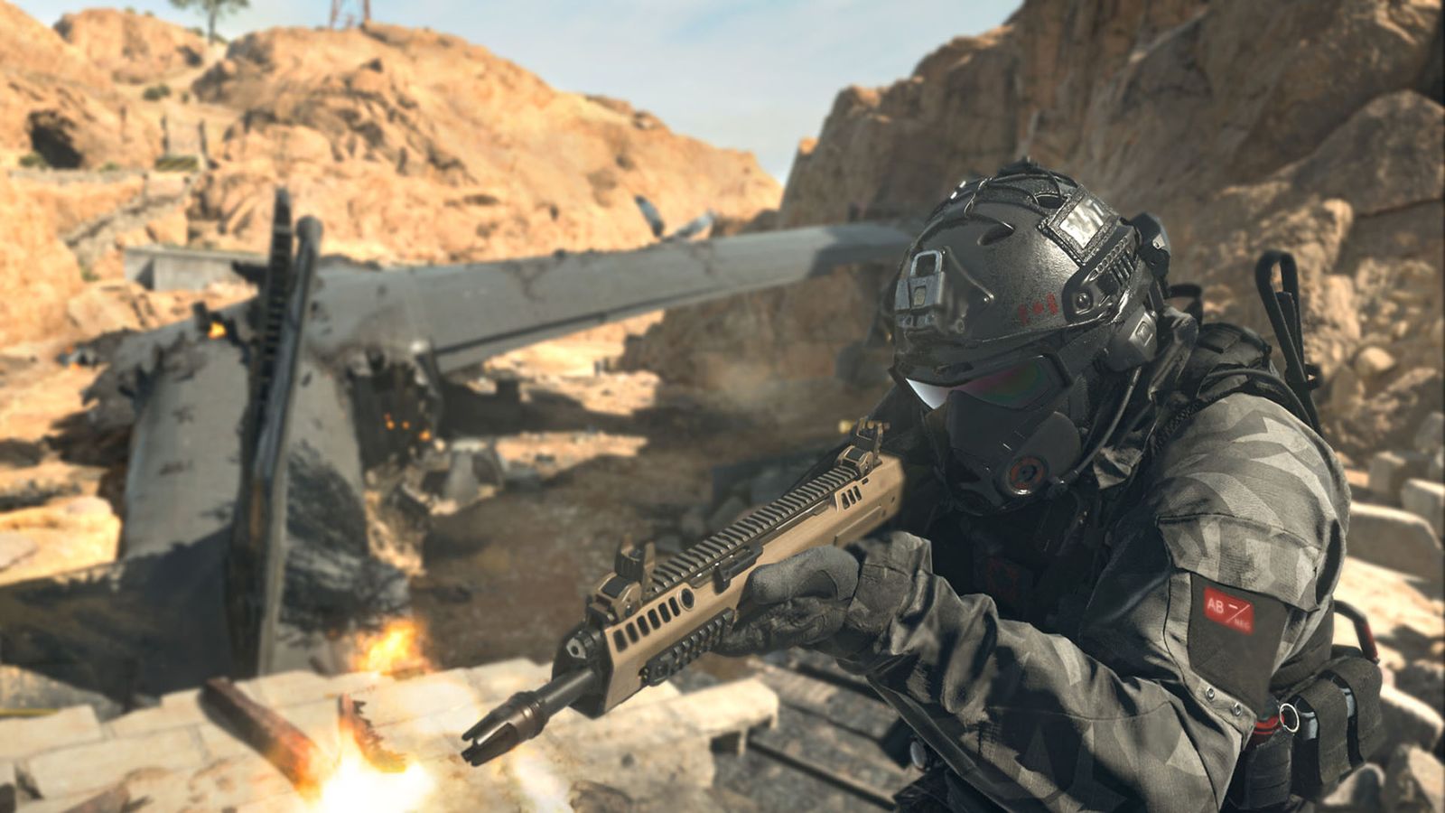 The character with a weapon in Modern Warfare 2