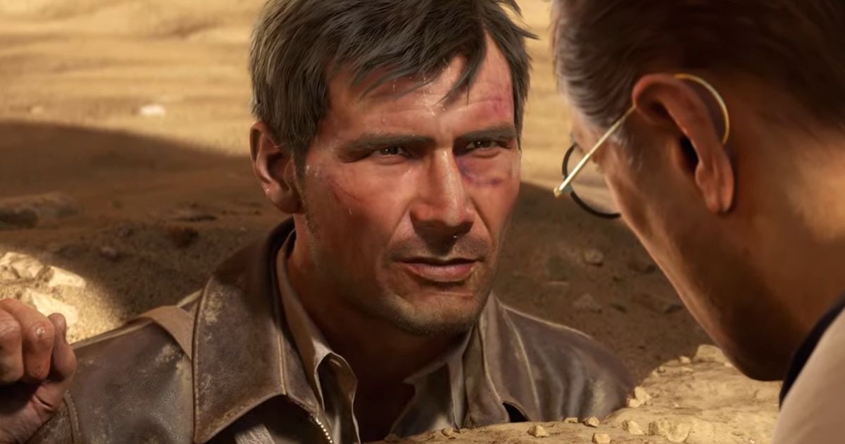 A gameplay screenshot of Indiana Jones and The Great Circle