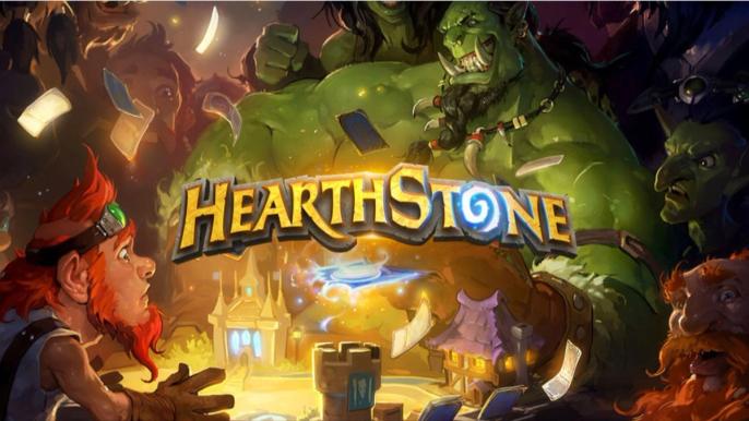 Promotional art from the first Hearthstone game.