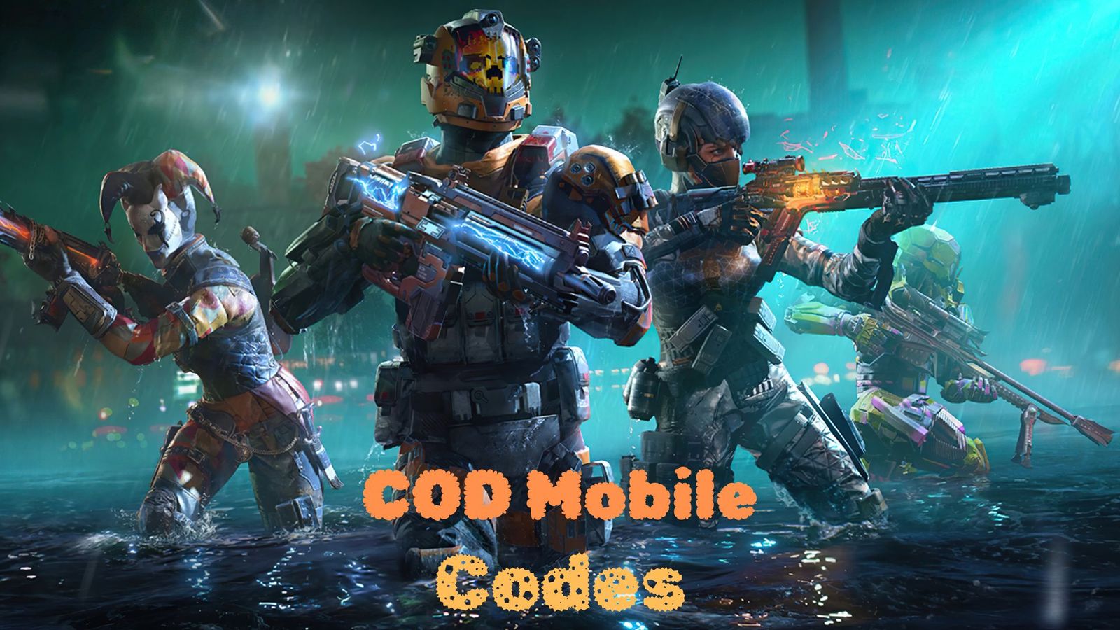 CODM Codes - Weapon Blueprints and More