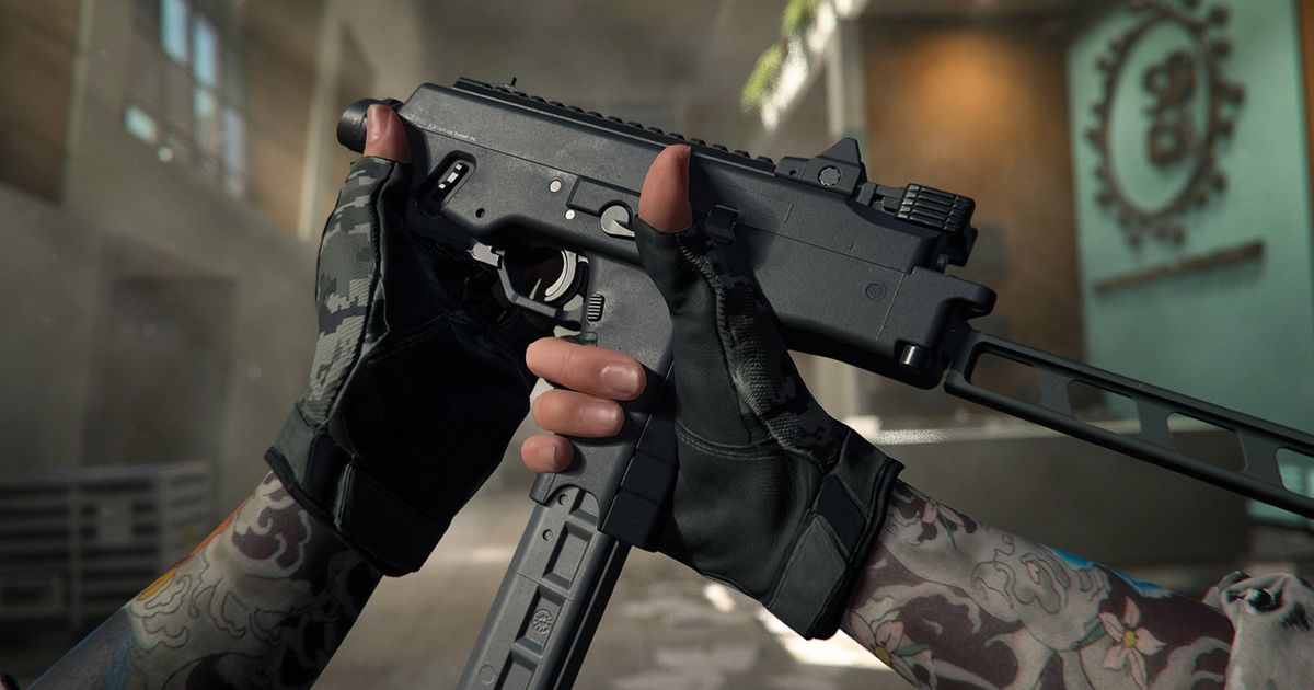 Modern Warfare 3 player holding FJX Horus SMG
