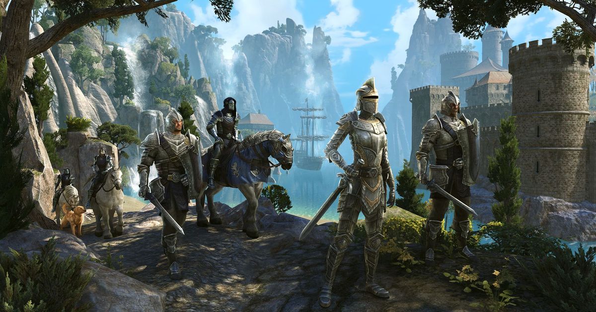 Promo art for ESO's High Isle expansion.
