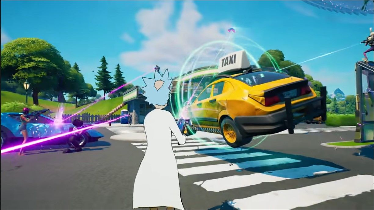 Rick's Cowinator in action (Image via Epic Games)