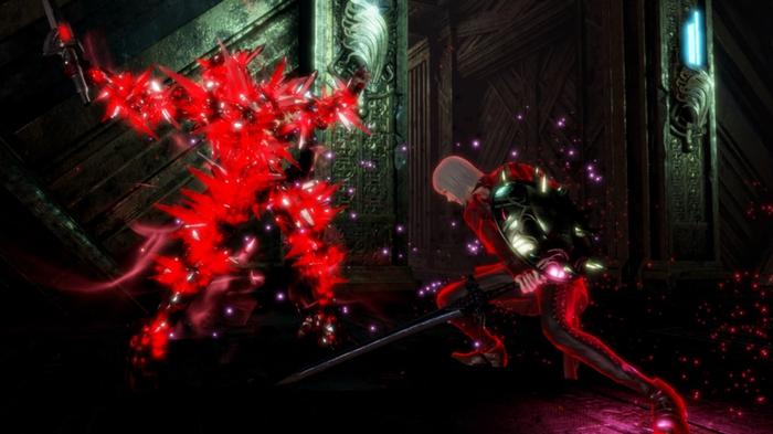 Stranger of Paradise Final Fantasy Origin Neon attacking an enemy