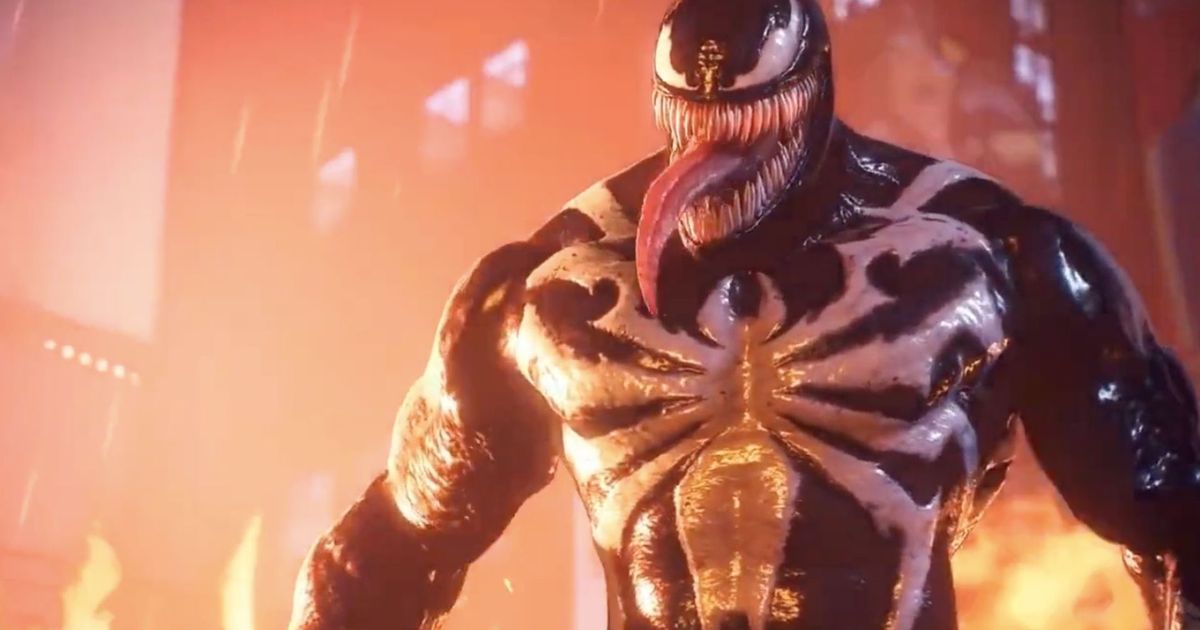 spider-man 2 venom immune to fire