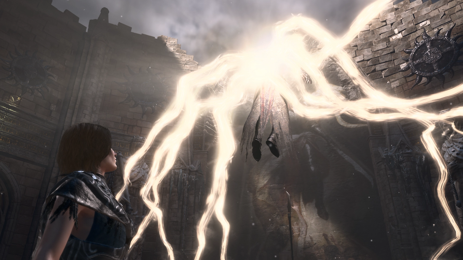 a character exuding lightning in Diablo 4