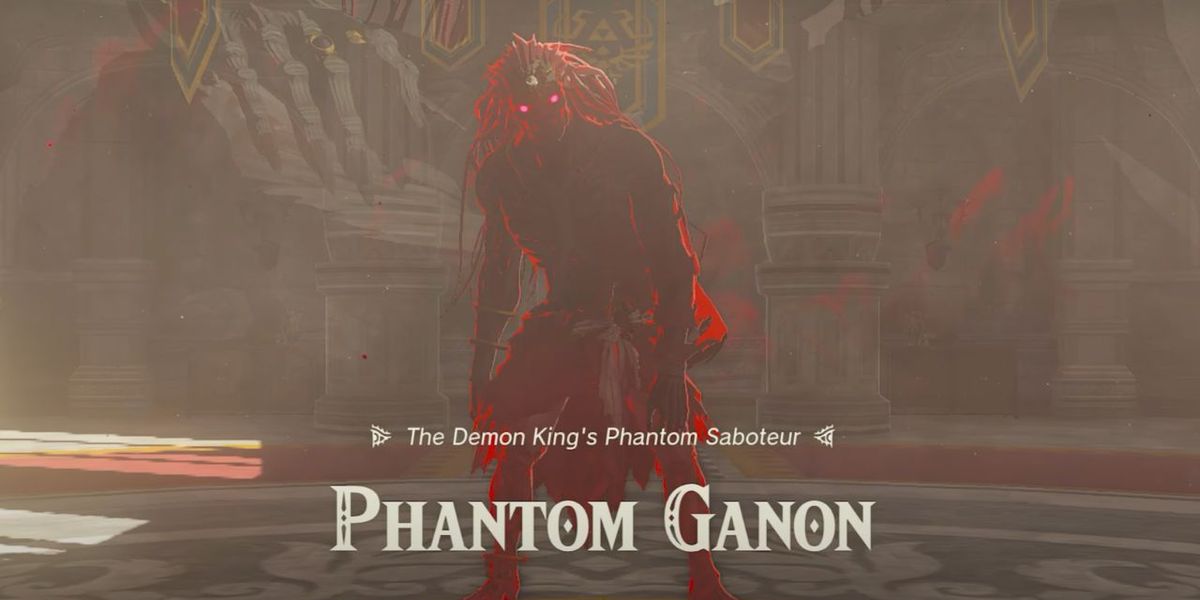Phantom Ganon in Zelda Tears of the Kingdom