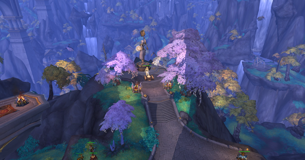 picture of the bronze enclave in wow dragonflight