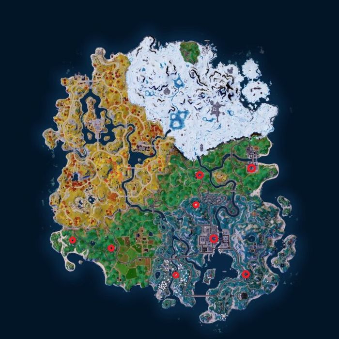 locations of nitro drifters in Fortnite