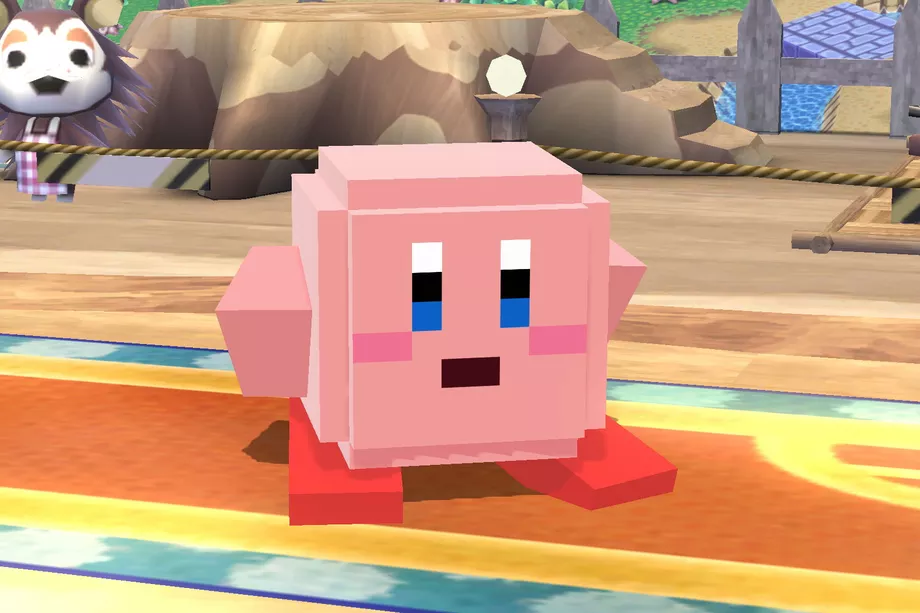 Smash Ultimate: What Will Kirby Look Like When He Eats Minecraft's Steve?