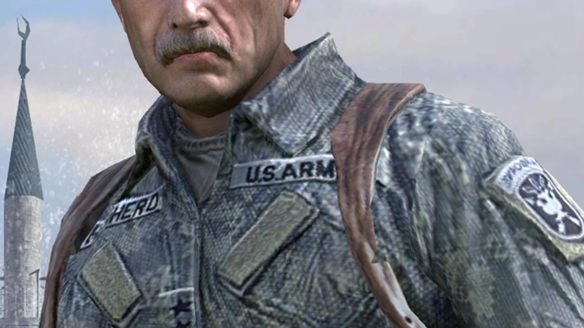 Modern Warfare 3 General Shepherd Character in MW3